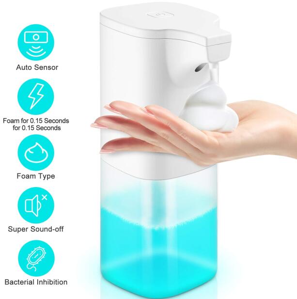 350ML rechargeable foam soap dispenser